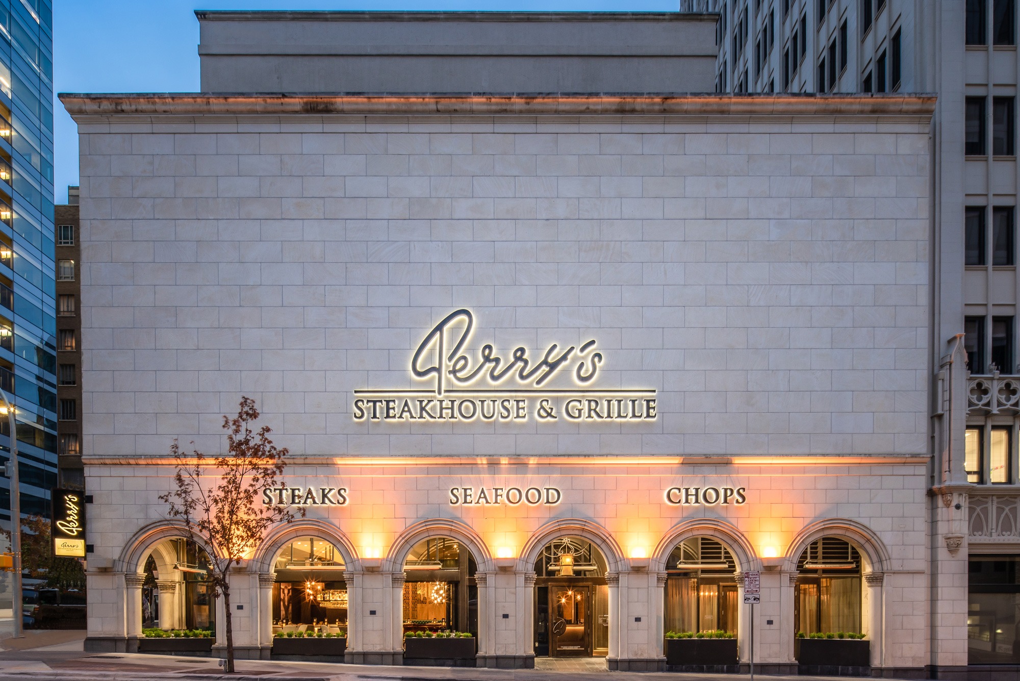 Perry's Steakhouse & Grille in downtown Austin